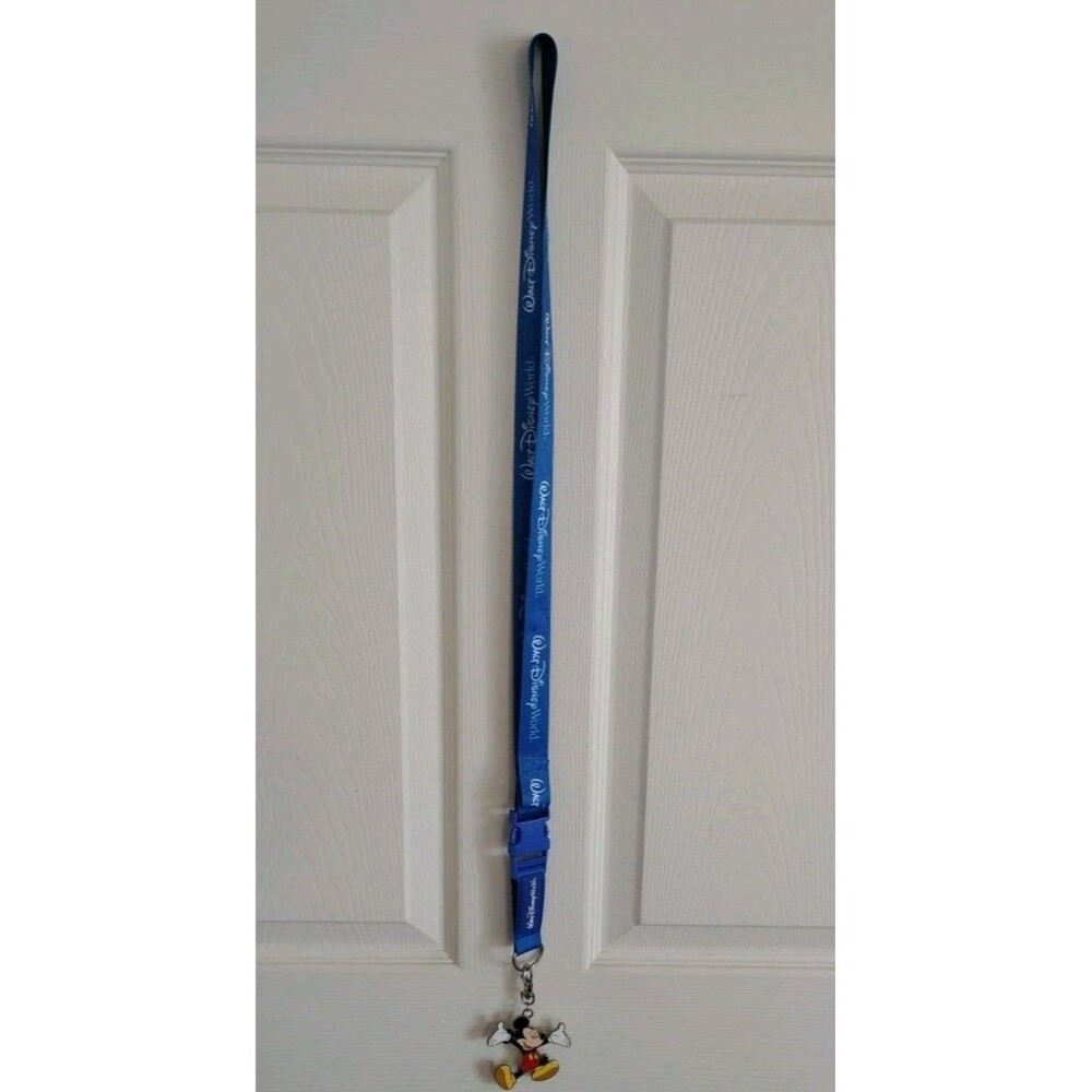 Walt Disney Travel Co. Lanyard-,detachable loop end With Mickey 2010